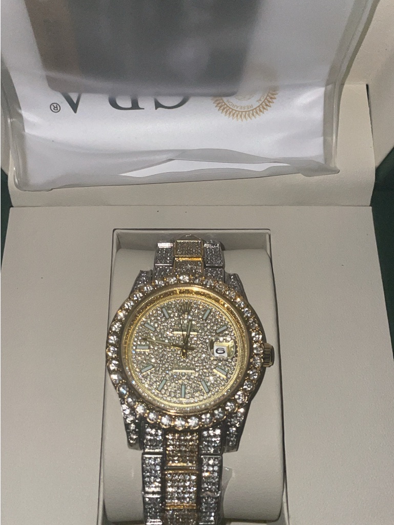 Rolex Date Just Gold And Silver